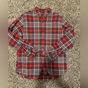 Men’s banana republic flannel shirt size M